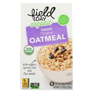 Field Day Instant Oatmeal Original 6/11.30OZ [UNFI #1777374] [ebt]