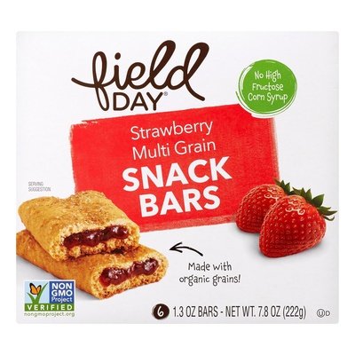 Field Day Strawberry Fruit & Grain 6/6/1.3OZ [UNFI #1191196] [ebt]