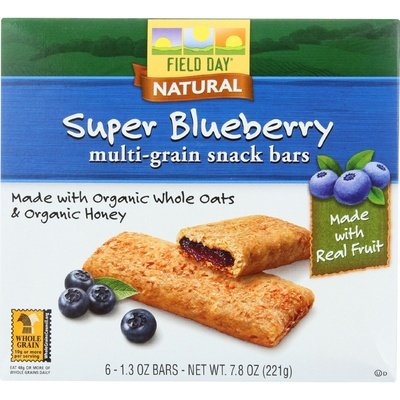 Field Day Blueberry Fruit & Grain 6/6/1.3OZ [UNFI #1191212] [ebt]