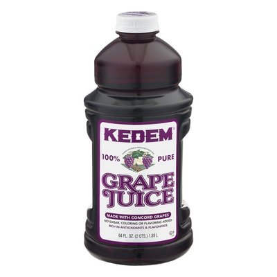 Kedem 100% Juice Grape 8/64 OZ [UNFI #862870] [ebt]