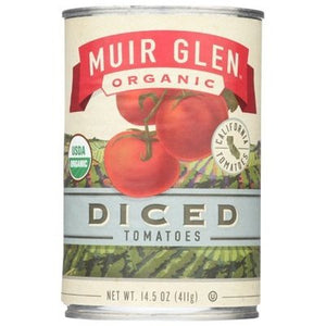 Muir Glen Tomatoes Diced 12/14.5OZ [UNFI #0328724] [ebt]