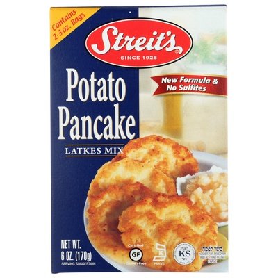 Streits Latkes Mix Potato Pancake 12/6 OZ [UNFI #0195842] [ebt]