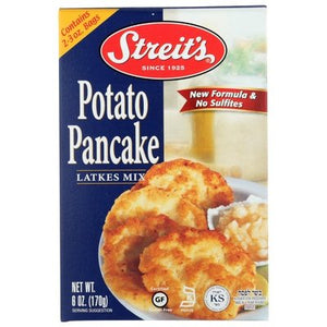 Streits Latkes Mix Potato Pancake 12/6 OZ [UNFI #0195842] [ebt]